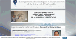Desktop Screenshot of osteopathie-biodynamique-tero.com